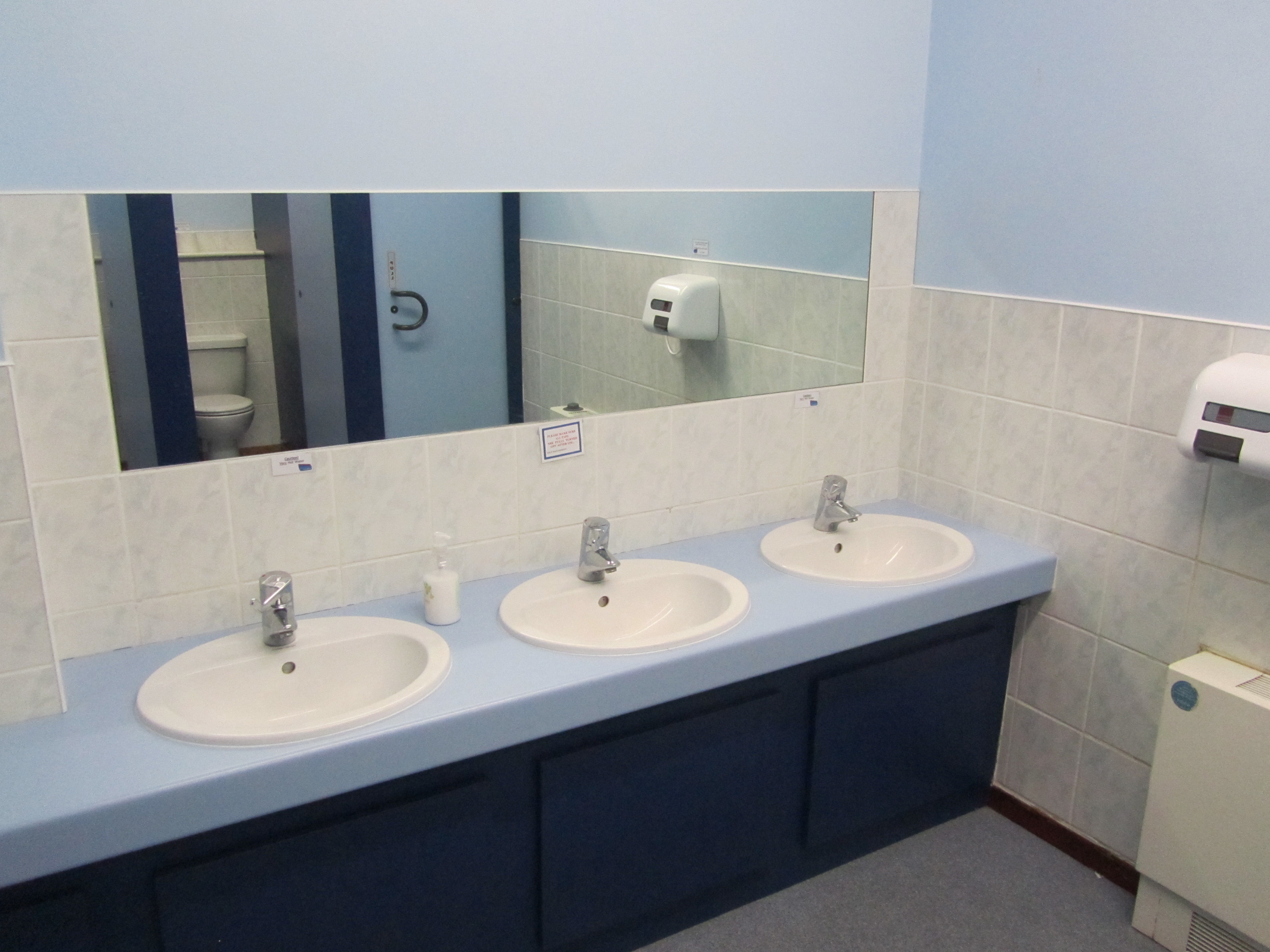 Rustington hall toilet facilities