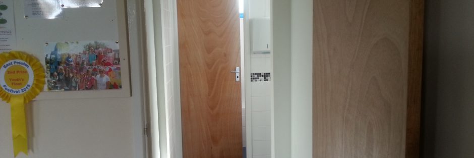 Girlguiding East Preston & Angmering corridor to washroom facilities 
